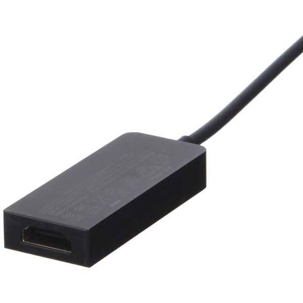 Microsoft Surface USB-C to USB-A Male/Female Adapter, Black
