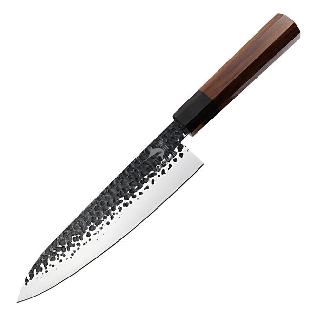 Urikawa Gyukawa 6Cr16MoV Stainless Steel Chef's Knife, Blade Length 8.3 inches (210 mm), Octagonal Handle, Chef's Knife