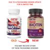 DEVA Vegan Biotin Supplement 6000 mcg – Easy-to-Swallow Vitamin B7, Tiny Tablets, 90 Count