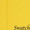 Sweet Pea Linens Solid Bright Yellow Quilted Rectangle Placemats - Set of Two