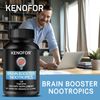 Brain Booster Focus Memory Clarity Supplement Nootropic 120Cap Better Absorption