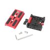 CAMVATE Quick Release Mount Base QR Plate Replacement Converter for Manfoto(Red)-3711