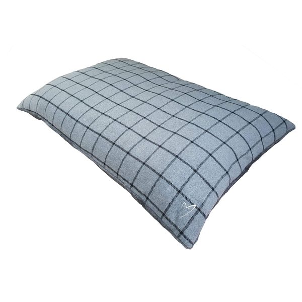 Gorpets Camden Comfy Cushion Cover Medium (61x86 cm) Grey Check