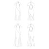 Vogue Patterns V1697F5 Misses' Special Occasion Dress