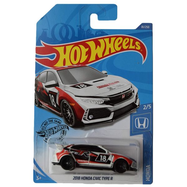 Hot Wheels 2018 Honda Civic Type R 81/250, White