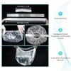 30pcs Disposable Shower Caps - Multi-Purpose Thickening Elastic Bath Cap Plastic Waterproof Clear Shower Cap Bath Shower Caps Women Spa,Men Hair Caps,Home Use,Hotel and Hair Salon, Portable Travel.(Size 46CM)