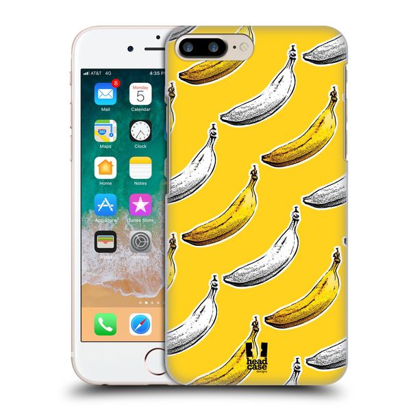 Head Case Designs Yellow Bananas Hard Back Case Compatible With Apple iPhone 7 Plus/iPhone 8 Plus