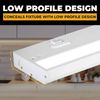 9 Inch Under Cabinet Light Fixture Adjustable Color Temperature Brightness Op...