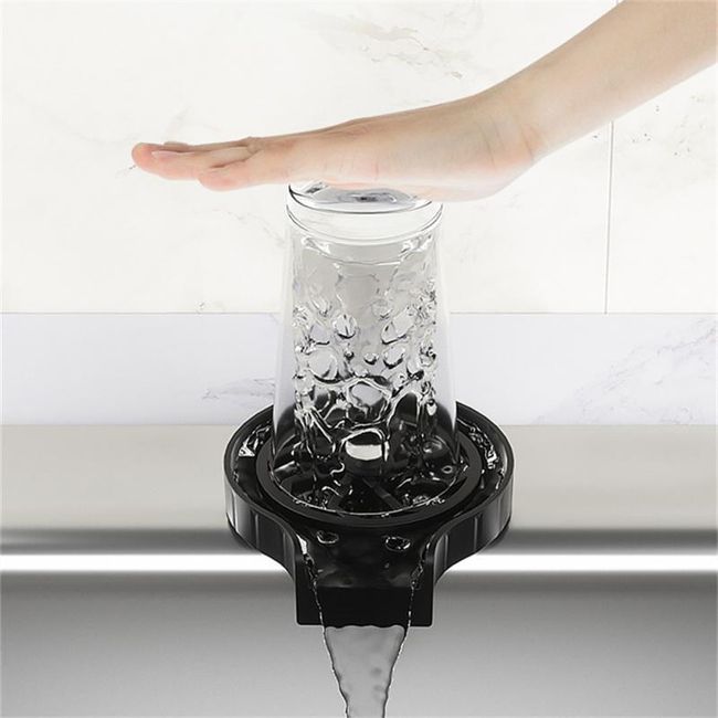 Faucet Glass Rinser,Washer Bar Rinser Automatic Cup Kitchen Tools