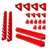 60 Stacking Boxes, Tool Holder, Wall Shelf, Workshop Shelf, Tool Wall, 156 x 78 cm, Tool Holder, Storage System, Storage System, Storage Boxes, Extra Strong Wall Plates, Shelf, Expandable Workshop