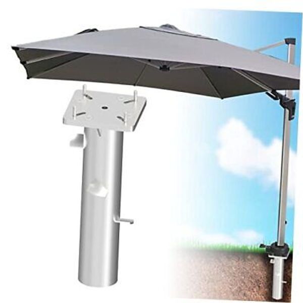 Offset Patio Umbrella Base In Ground,In-ground Umbrella Anchor without sleeve