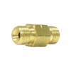 Uniweld HCC40 Brass Hose Coupling from "A" LH to "A" LH