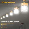 LED Work Light 150W Linkable Outdoor Construction Lights Job Site Lighting 5000K