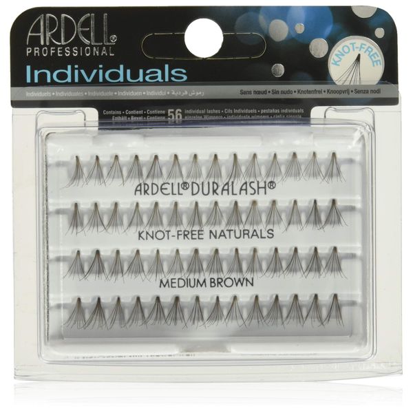 Ardell Knot-Free Individual Lash, Brown, Medium