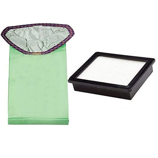Replacement Part For ProTeam Filter, Hepa Media Twin Pack with 6-Quartz Intercept Micro Filter Bag, 10-Pack.