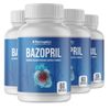 Bazopril  Adveanced Blood Pressure Support Formula 4 Bottles 240 Capsules