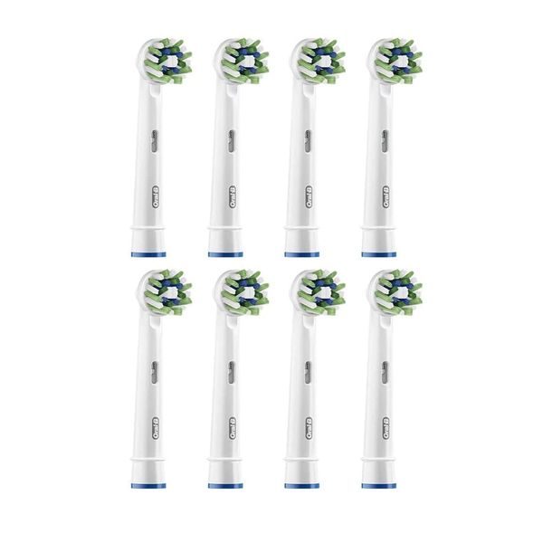 Oral B EB50-8-ELNR Multi-Action Brushes with Interchangeable Color Signals 8pcs