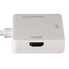 Hama für DVI, Displayport oder HDMI, 53245, Weiß