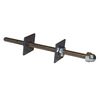 Cast Iron Radiator Stay/Bracket/Tie/Retainer/Fixing (Threaded, White)