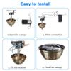 2x Universal Ceiling Fan Lamp Light Wireless Timing Remote Control Receiver Kit