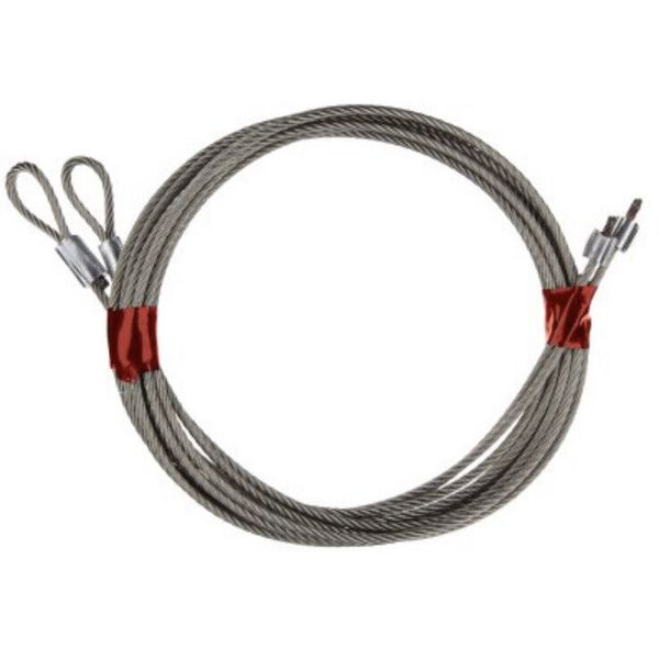 Pair of Cables for 7' Garage Door Torsion Springs High Quality 1/8"  7X7