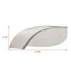 Cobalt Boat Engine Vent Panel 402861 | R-Series Stainless (PORT)