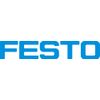 Festo PR-30-RT Mushroom Pushbutton with Detent, 30.5 mm Installation Diameter, Red