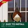 Command Outdoor Large Window Hooks, Total 4 Hooks with 8 Command Strips, 4 Pack of 1 Hook, Decorate Damage-Free