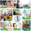 Mechanical Kitchen Timer, Cute Timer for Kids, Wind Up 60 Minutes Manual Countdown for Classroom, Home, Study and Cooking
