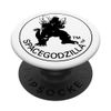Godzilla Classic SpaceGodzilla Stamp PopSockets PopGrip: Swappable Grip for Phones & Tablets