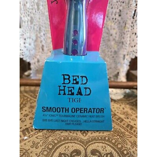 NIB Bed Head Hair Straightener Electric Brush Smooth Operator