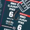 Nash Big Carp Rig Micro Barbed (Size 8)