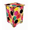 Photo-Hocker bunte Punkte
