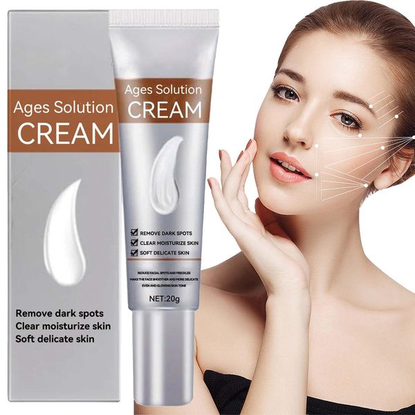 Dark Spot Corrector for Face - Hyperpigmentation Treatment & Even Skin Tone Moisturizer with Freckle and Age Spot Remover Cream - Erase Fine Lines and Firm Skin with Melasma Cream Technology