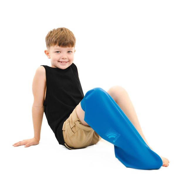 BLOCCS Waterproof Cast Cover for Kids Leg - #CL78-M - Child Leg - (Medium)