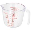 Judge Kitchen Plastic Measuring Jug, 300ml, Cup Markings, Dishwasher Safe