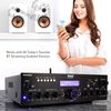 Pyle Wireless Bluetooth Power Amplifier System - 200W Dual Channel Sound Audi...