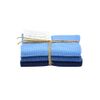Solwang Knitted Cleaning Cloth, Blue Combo Cloth
