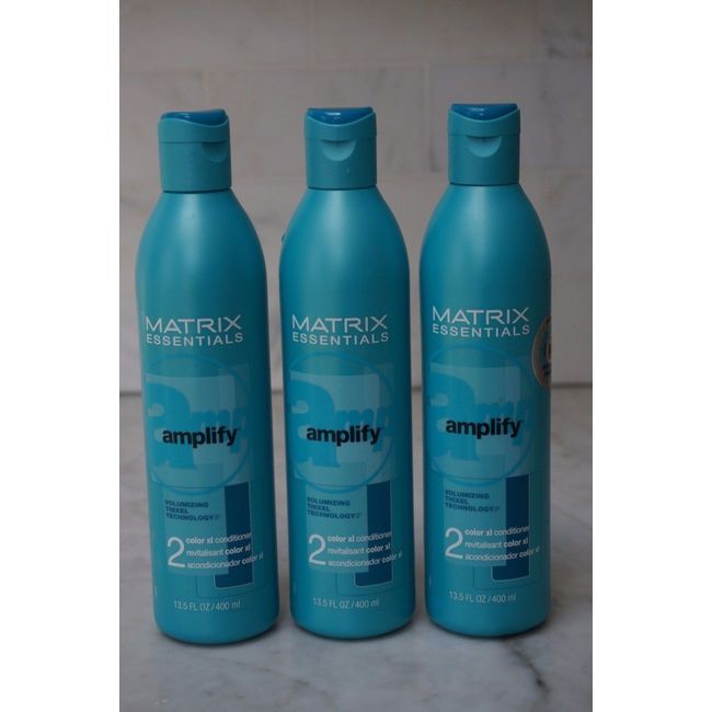 5 PACK. 13.5 oz. Matrix Essentials Amplify # 2 Color XL Conditioner. 400ml. NEW.