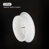 sourcing map 5pcs Cable Hose Snap Bushing Grommet Protector 60mm Mount Dia White Plastic Cable Snap Locking Bushing Grommet