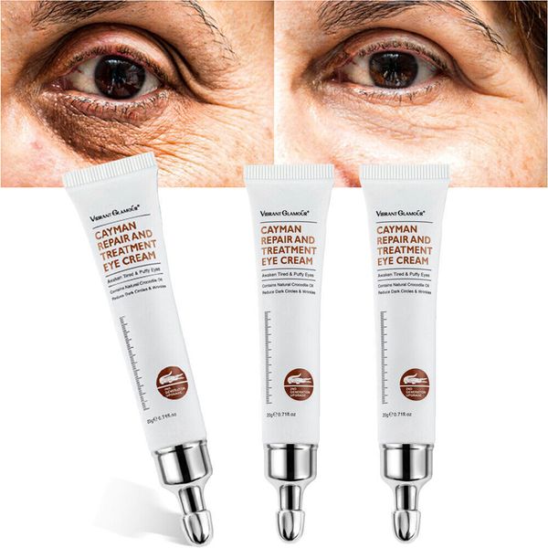 3X Cayman Eye Cream Instant Eye Bags Dark Circles Removal Anti Puffiness Wrinkle