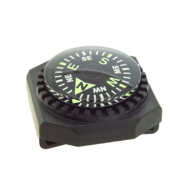 Sun Company Slip-On Wrist Compass - Easy-to-Read Compass for Watch Band or Paracord Survival Bracelet