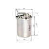 Bosch N2835 - Diesel Filter Car