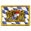 Germany Bavaria with lion Flag embroidered Iron-On Patch