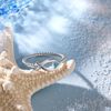 VENACOLY Sterling Silver Fish Ring, Unisex, Classic, Silver, Size 8