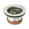 Bar / Prep Sink Junior Duo Stainless Steel Drain Assembly With Strainer Basket