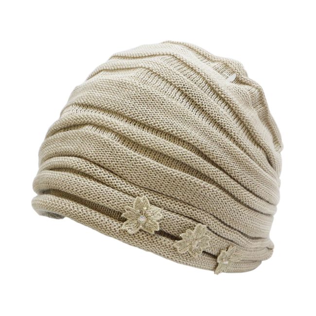 Chiyo Uno Fashionable Hair Cap, Beige