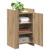 vidaXL Sideboard Artisan Eiche 45x35x75 cm Holzwerkstoff