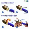 1 Pc XFITTING 3/4" Push Fit x 1/2" Female NPT Threaded Adapter