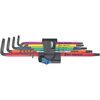 Wera 967/9 XL Torx HF Multicolor Hex Ski Set 024470